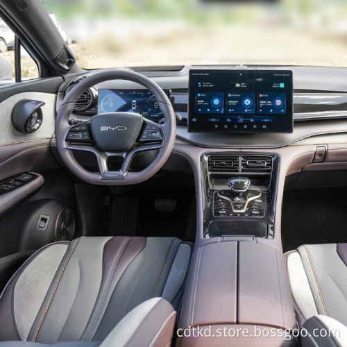 BYD FRIPT 07 NEW ENERGY PLIST-IN HYBRID ELECTRAL CAR PHEV DM-I 100KM SUV SUV 2023 1.5T GREEN AUTOS China CAR